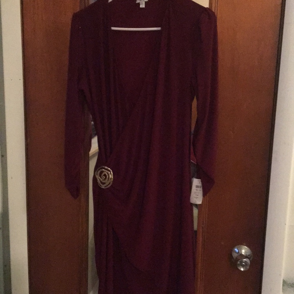 WRAP PARTY DRESS